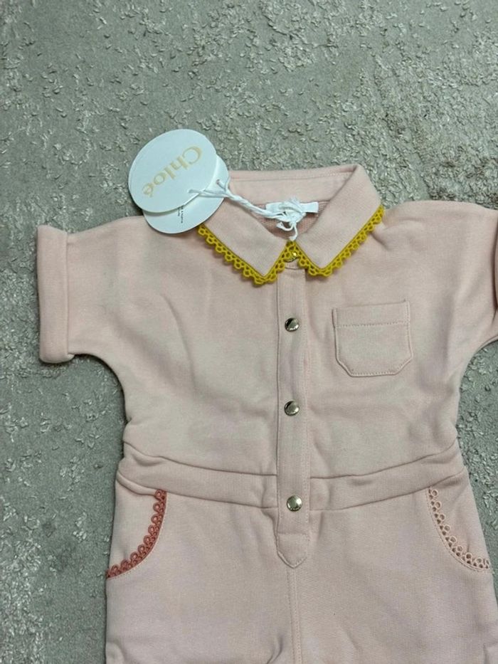 Combinaison pour bébé fille 6 mois Chloé - photo numéro 4