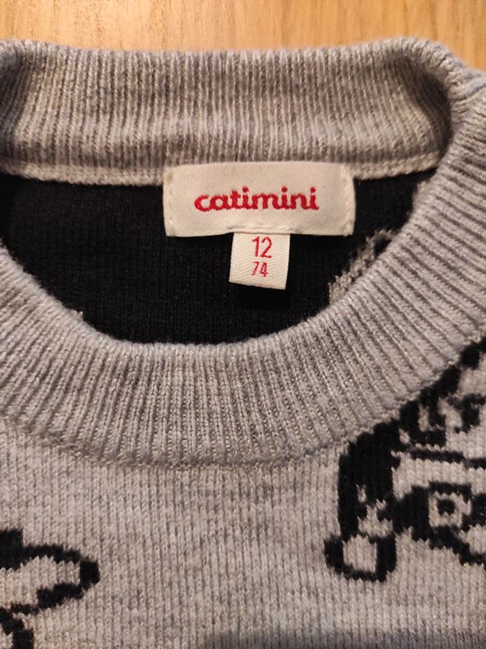 Pull Catimini 12 mois - photo numéro 3