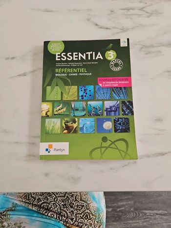 Plantyn livre essentia 3eme secondaire référentiel