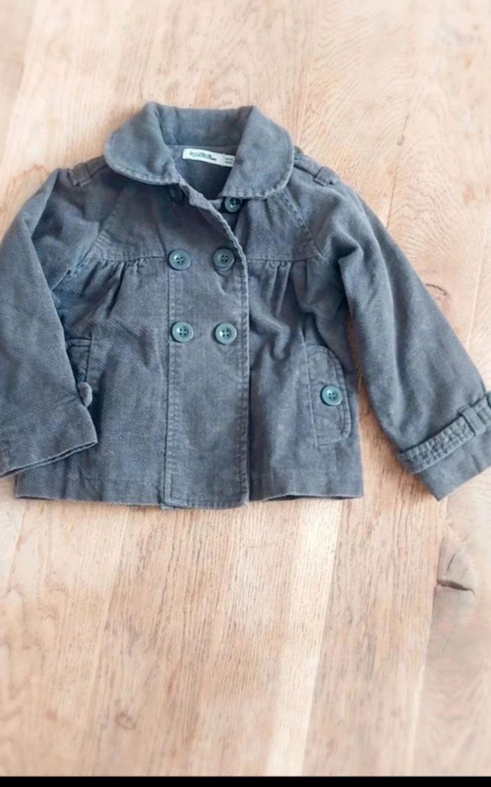 Veste grise printemps été TAO - 3 ans