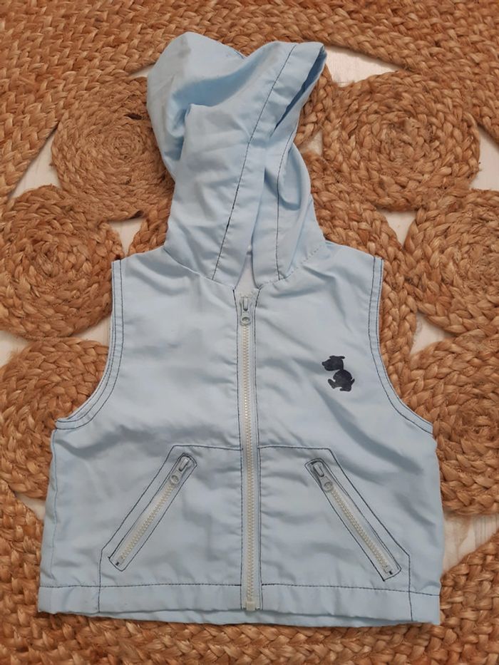 Veste sans manche imperméable 6 mois
