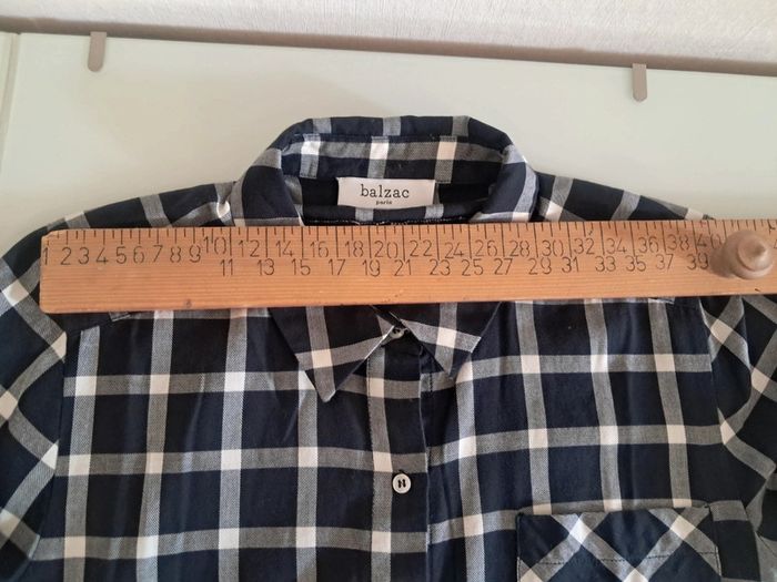 Balzac Paris chemise bûcheron T.36/38 en tbe - photo numéro 15