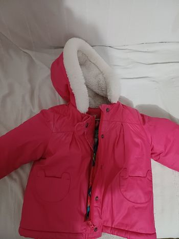 Manteau hiver bien chaud 24m + doublure