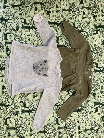 Pull et teeshirt manches longues