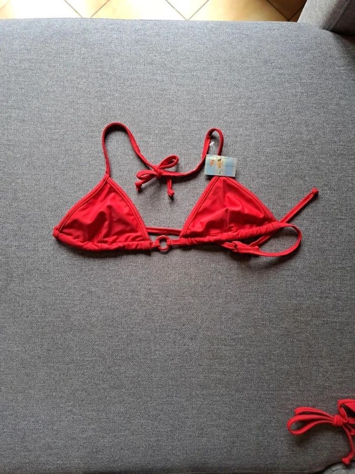Maillot de bain / bikini rouge en M - photo numéro 5