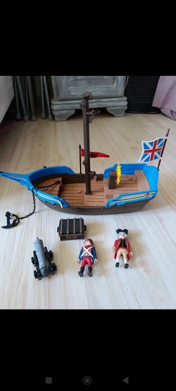 Bateau anglais playmobil