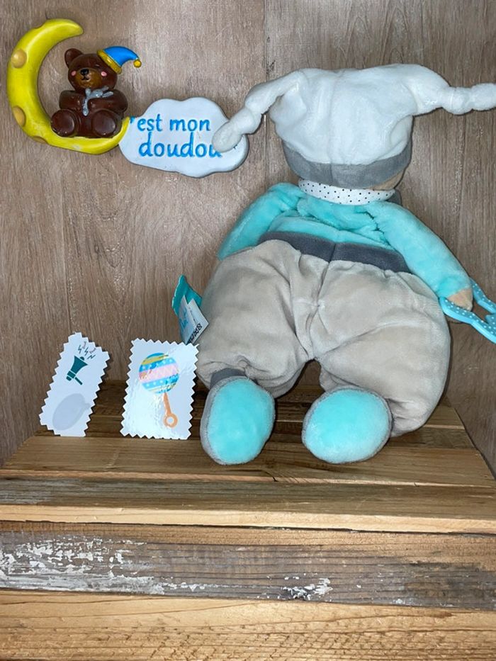 NAT112 doudou ours 🐻 baby nat - photo numéro 2