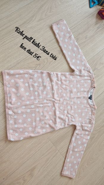 Robe pull 3ans