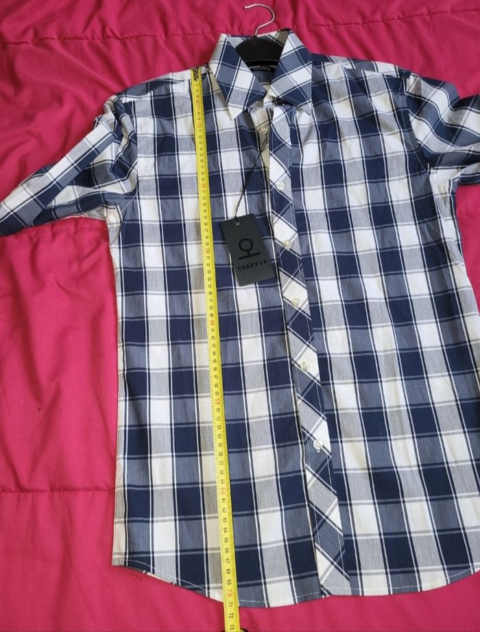 Chemise à carreaux homme - photo numéro 3