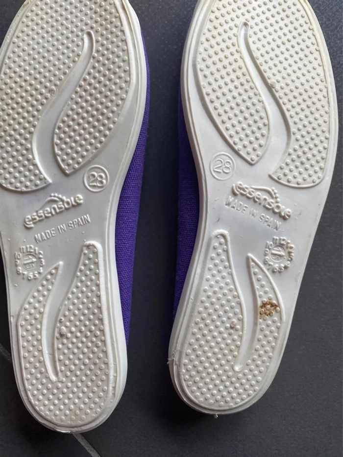 Chaussons gym violet 28 - photo numéro 2