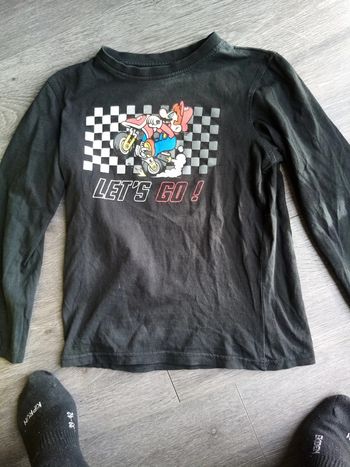Tee shirt manche longue Mariokart 8A