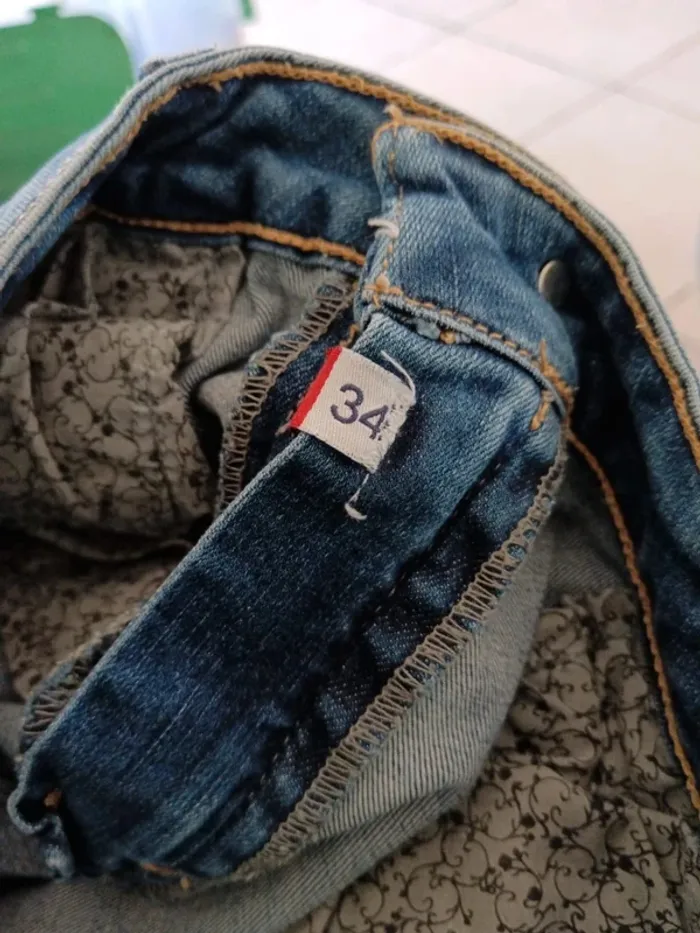 C3 short jeans Le temps des cerises 34 - photo numéro 4