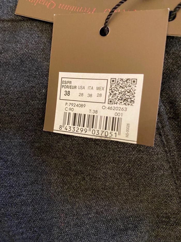 Pantalon de costume Milano taille 38 36 neuf - photo numéro 5