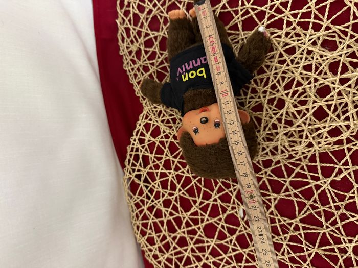 Peluche Singe Kiki tee shirt Bon Anniv NOUNOURS AJENA - photo numéro 4