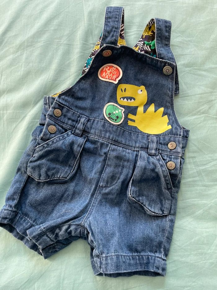 Salopette courte DPAM 6 mois