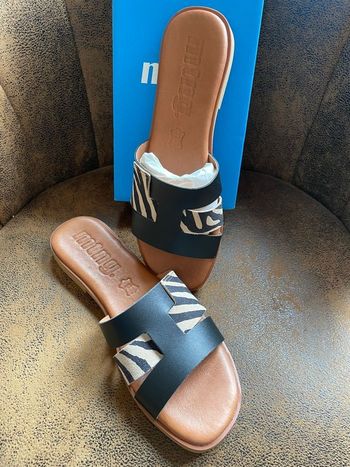Mules cuir 38