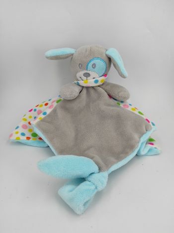 Doudou Plat Chien Gris Bleu Nanjing