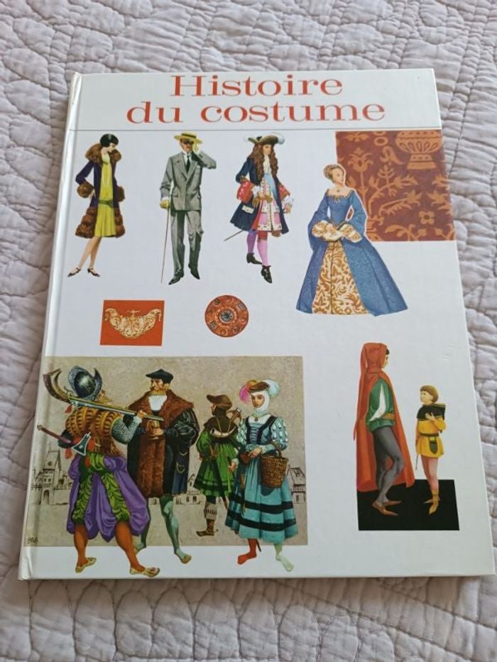 Livre l'histoire du costume