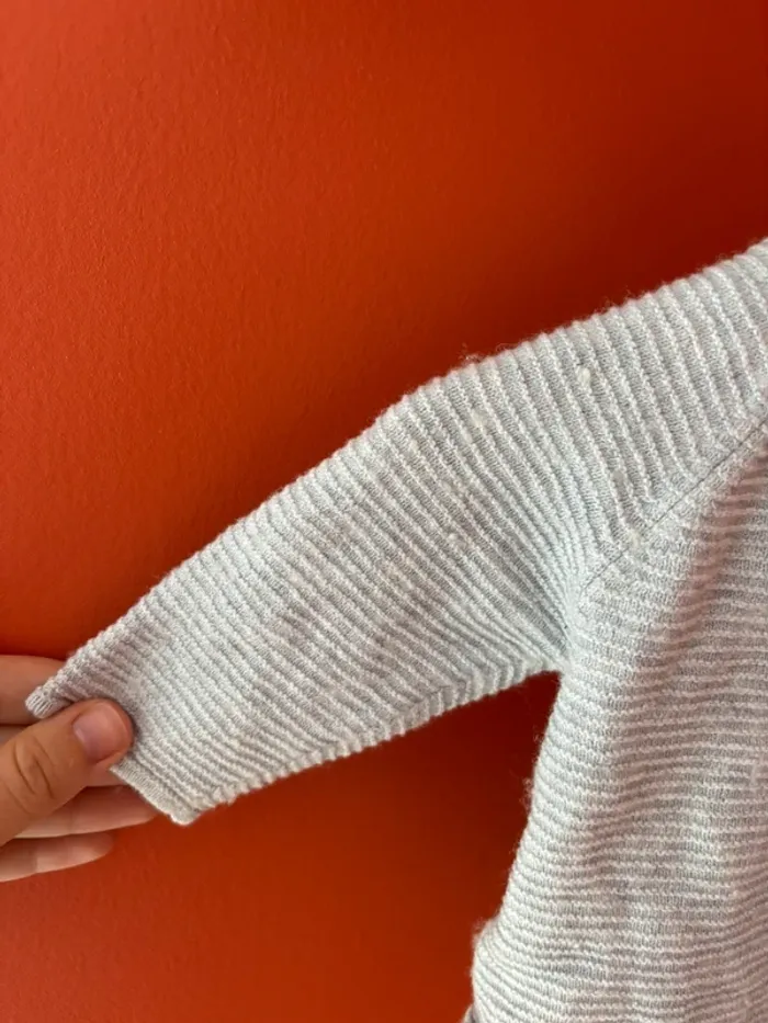 Brassière coton/laine gris Bout’chou taille 1 mois - photo numéro 7
