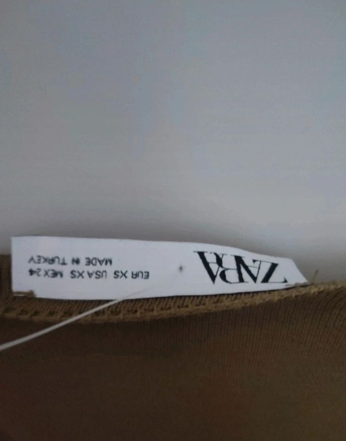 Robe courte tricot Zara taille Xs - photo numéro 4