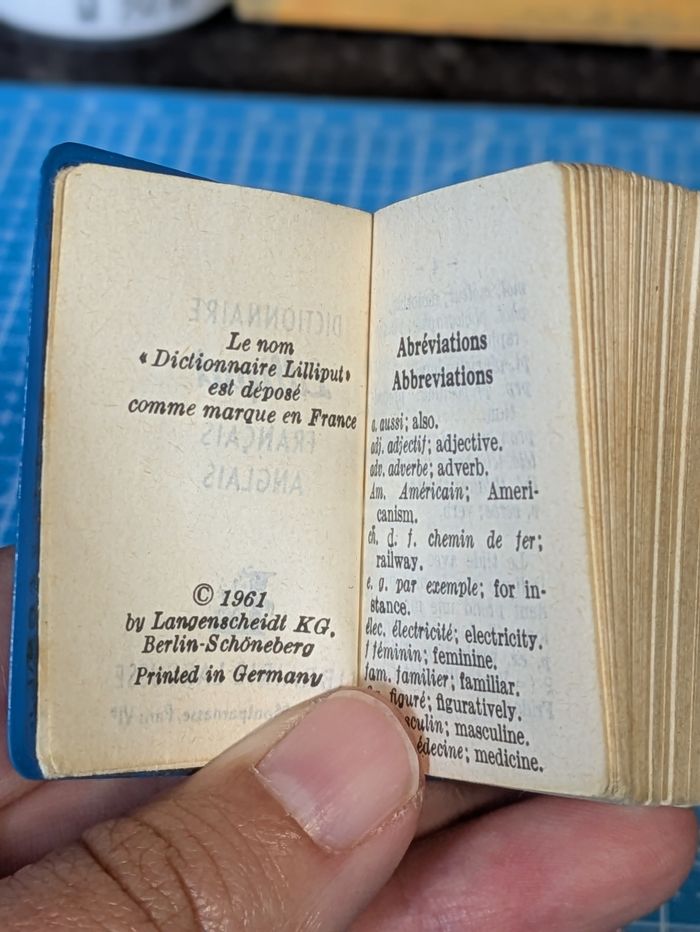 Larousse - Dictionnaire Français-Anglais (1961) - photo numéro 5