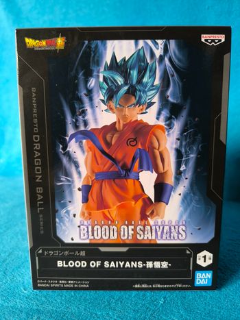 Figurine Son Goku Super Saiyan Blue – Blood of Saiyans – Officielle Import Japon