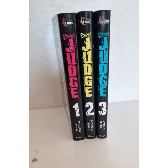 Lot de manga Judge (tome 1 à 3) en français TBE - photo numéro 4