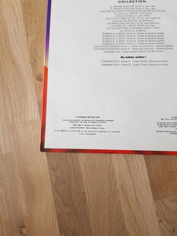 Cinemastock - Gotlib Alexis - Tome 2 - photo numéro 4