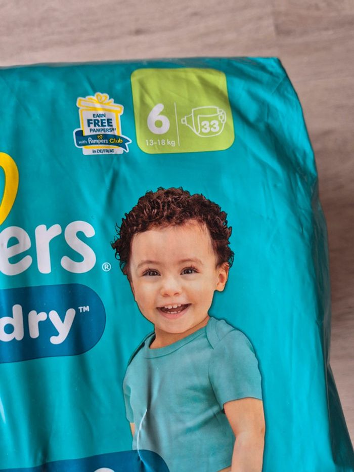Pampers baby-dry taille 6 - photo numéro 3