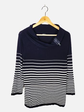 Pull Gerry Weber Marinière - Taille 40