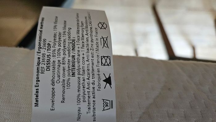 Matelas bébé de marque BabySom - photo numéro 3