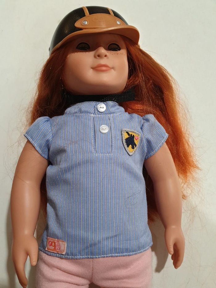 Très jolie poupée cavalière - photo numéro 3