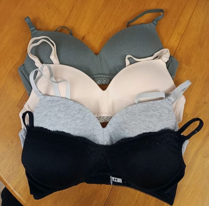Lot de 4 soutien gorge