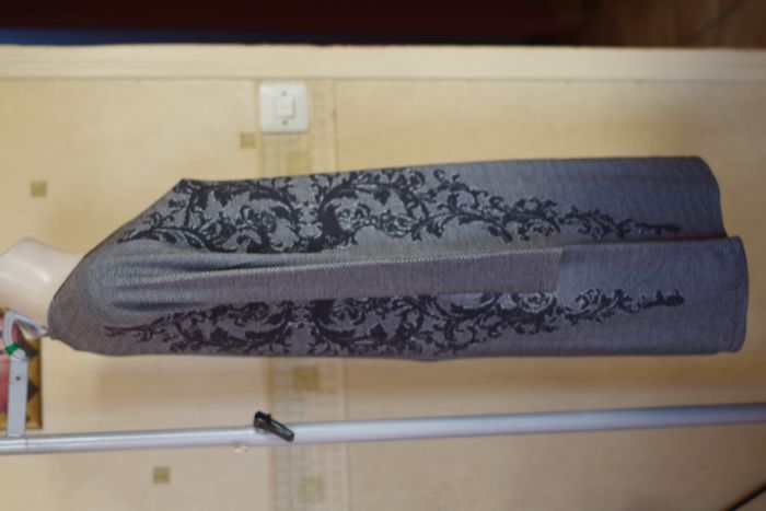 CREAM Robe motifs style baroque T L - photo numéro 6