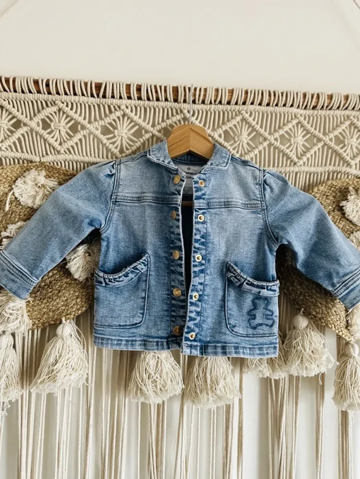 Veste en jean Lulu 12 mois