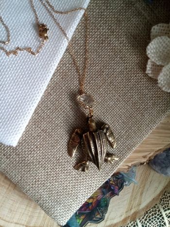 Collier tortue luth 60cm