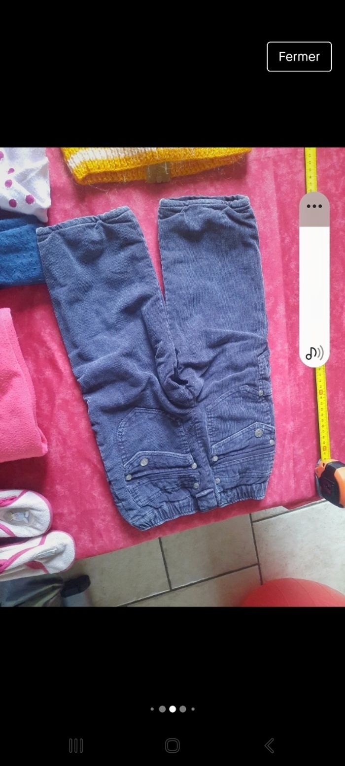 Lot vêtements 3ans pull pantalon chaussons collant - photo numéro 7