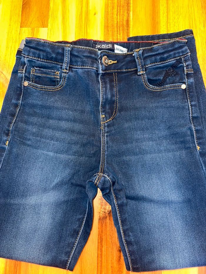 Jeans okaidi 8 ans fille - photo numéro 2