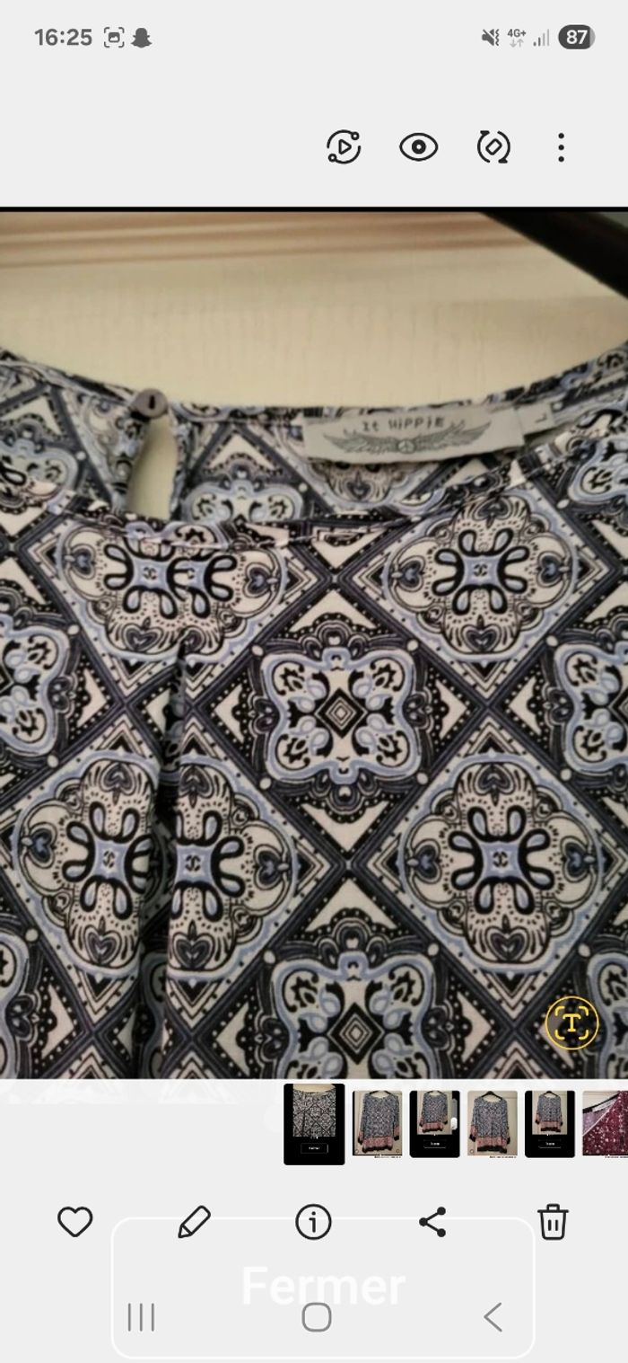 Blouse Multi couleurs - photo numéro 3