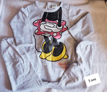 Pyjama velour Disney 3 ans