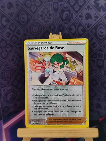 Sauvegarde de rose reverse dresseur 148/172 stars étincelantes