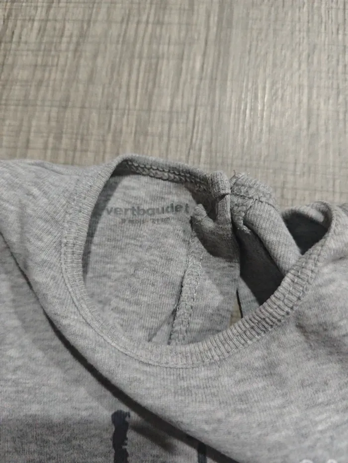 Pyjama coton Vertbaudet 9 mois - photo numéro 3