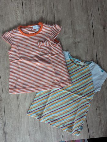 Lot de 2 t shirt 12 mois