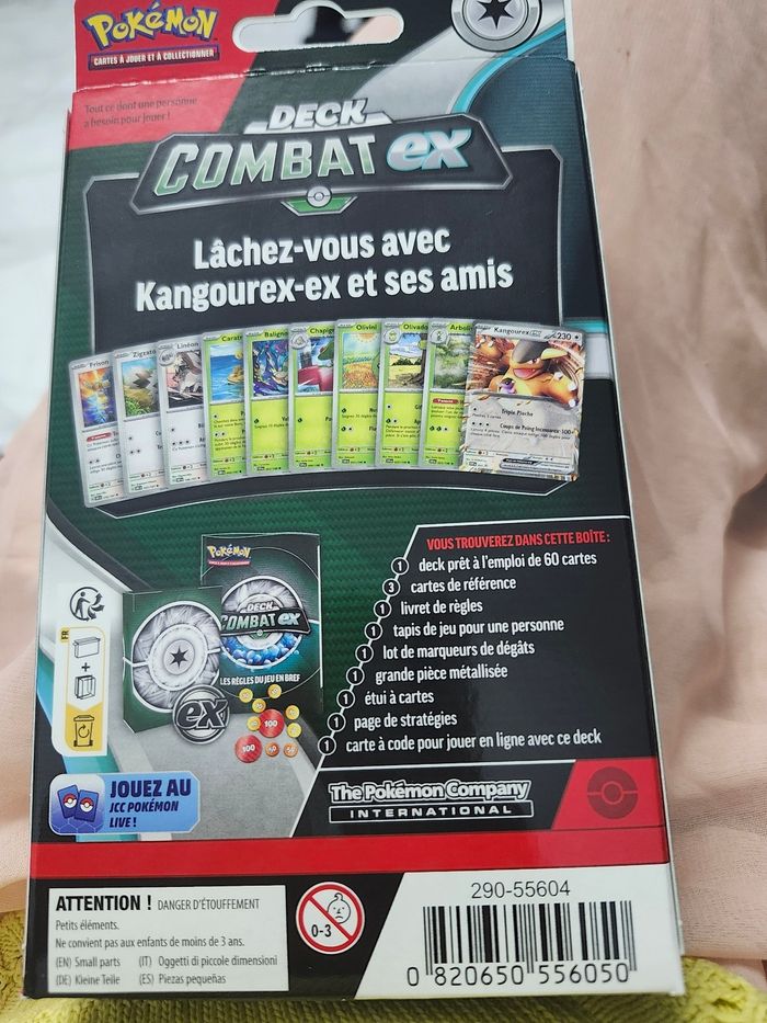Pokemon- Deck Kangourex - neuf - photo numéro 2