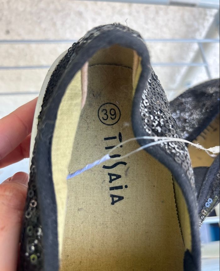 Chaussures tissaia pailletées - photo numéro 8