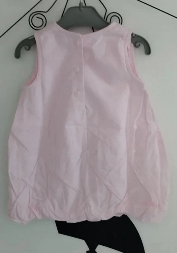 Magnifique robe rose clair Kimbaloo taille 3 mois - photo numéro 2