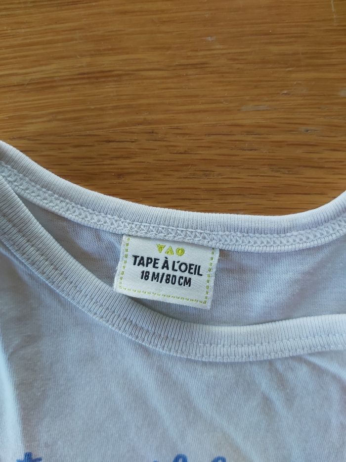 Tshirt Tape à l'Oeil 18 mois - photo numéro 5
