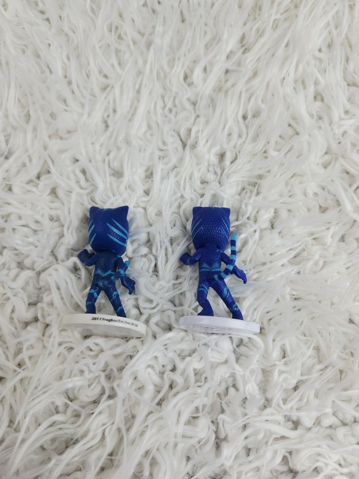 Lot de 2 figurines topper Cake Yoyo Les Pyjamasques marque Pjmasks - photo numéro 3