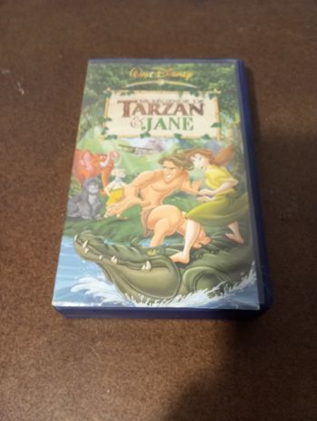 Cassette VHS Walt Disney - La légende de Tarzan et Jane - Vintage