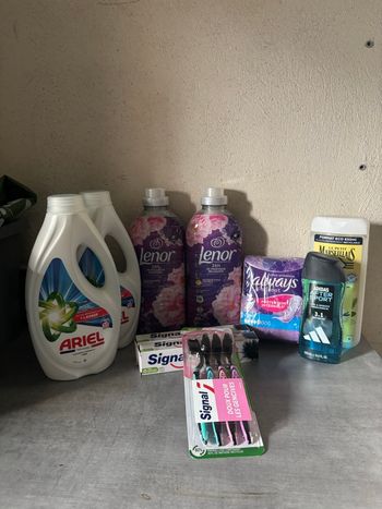 Lots de produit d’hygiène